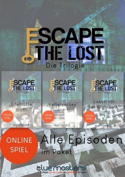 Escape the Lost Trilogie Komplettpaket